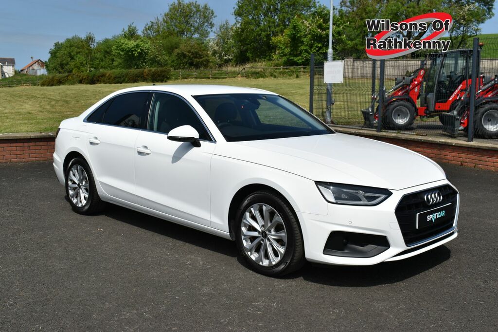 Audi A4 Saloon White