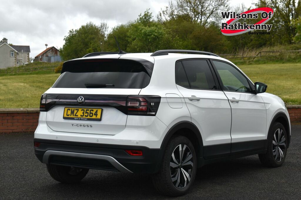 Volkswagen T-Cross Suv CMZ3564 White #4