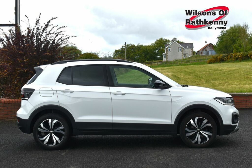 Volkswagen T-Cross Suv CMZ3564 White #3