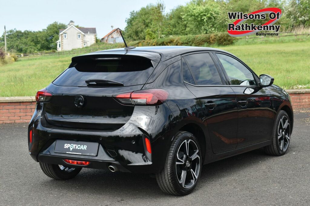 Vauxhall Corsa Hatchback VRZ8355 Black #3