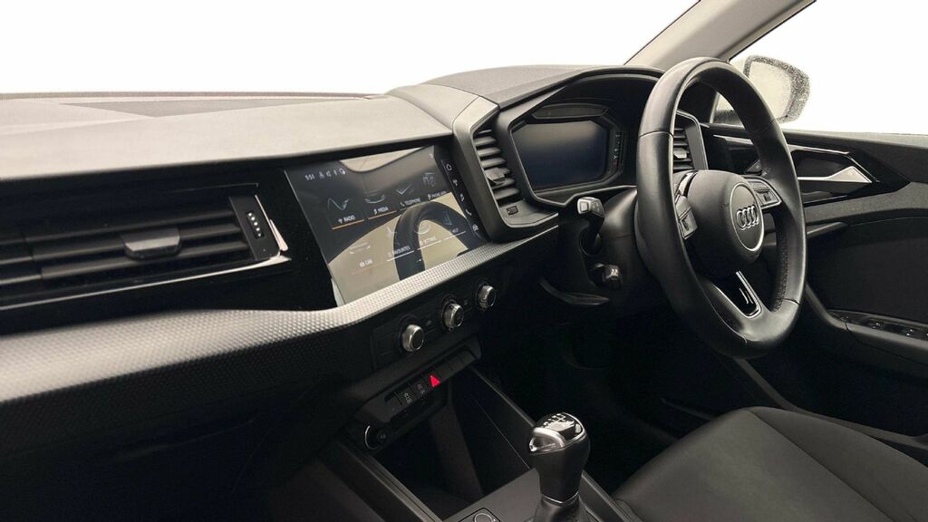 Audi A1 Hatchback GV72HXJ White #2