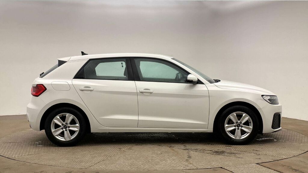 Audi A1 Hatchback GV72HXJ White #4