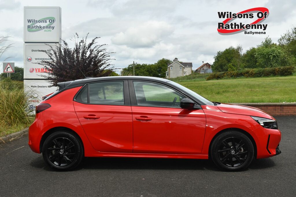 Vauxhall Corsa Hatchback WRZ5156 Red #2
