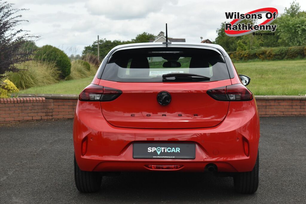 Vauxhall Corsa Hatchback WRZ5156 Red #4