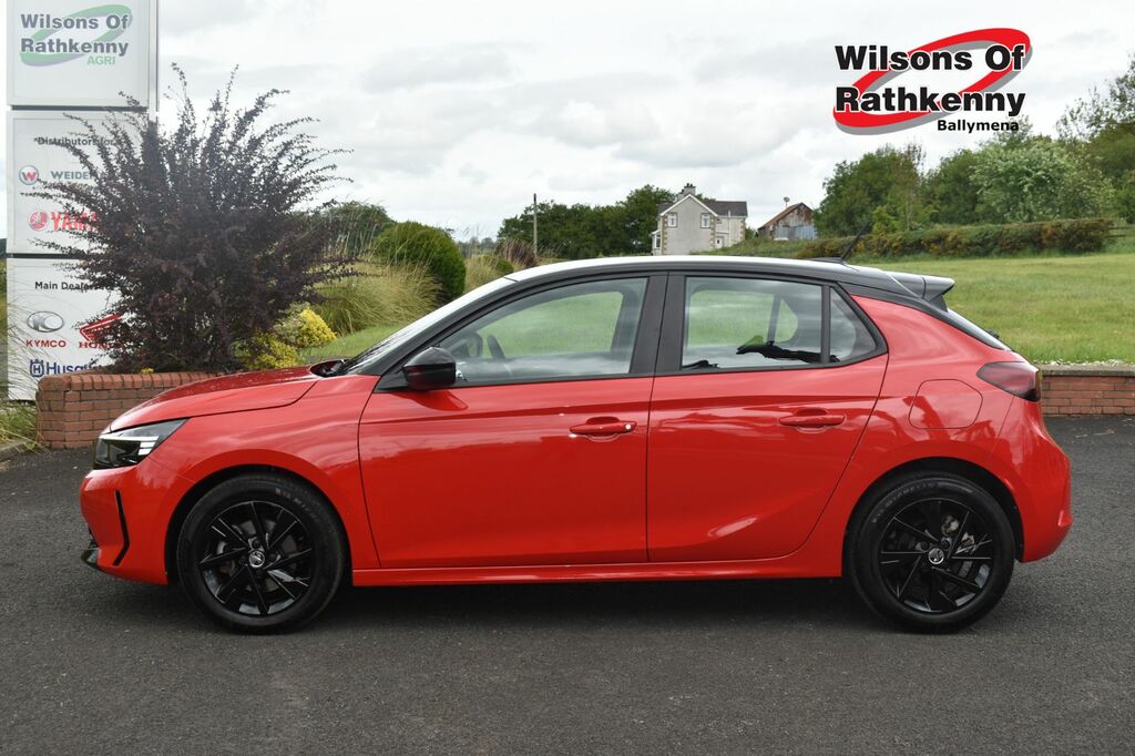 Vauxhall Corsa Hatchback WRZ5156 Red #6