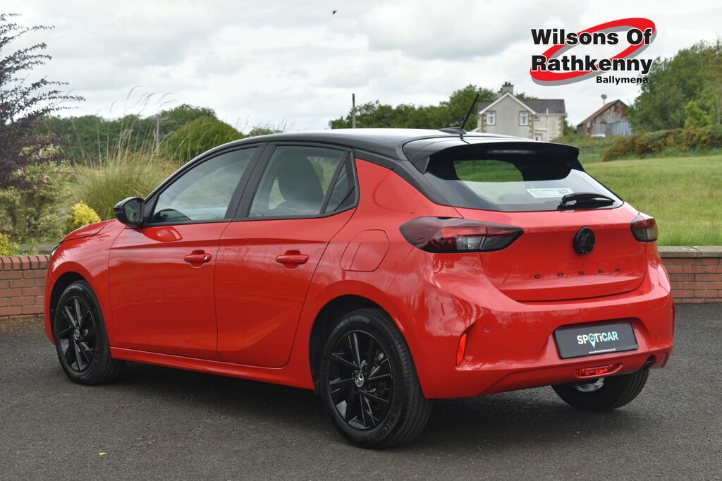 Vauxhall Corsa Hatchback WRZ5156 Red #5