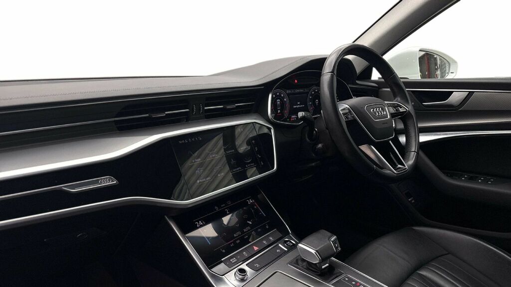 Audi A6 Saloon YP72ZFF White #2