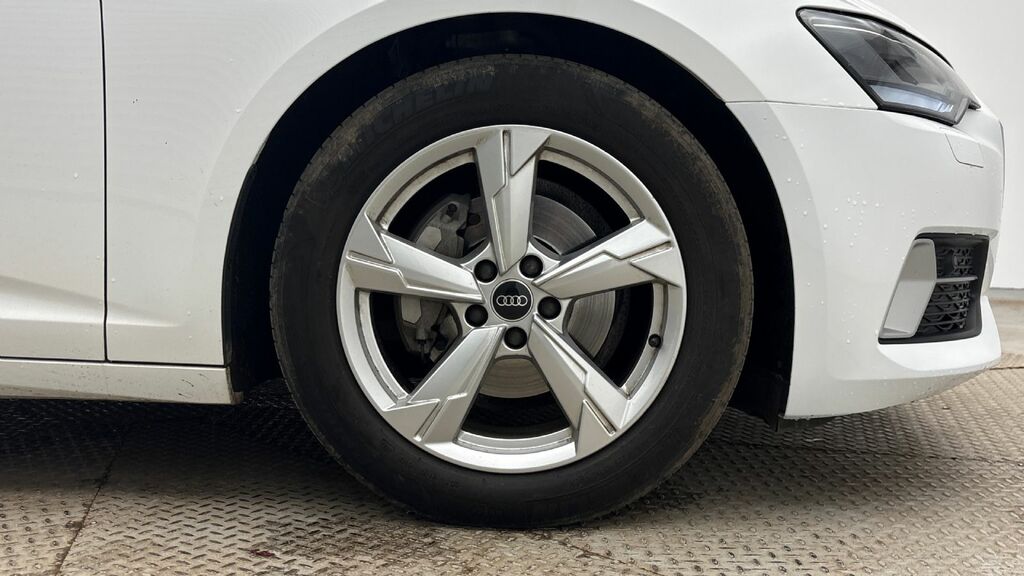 Audi A6 Saloon YP72ZFF White #5