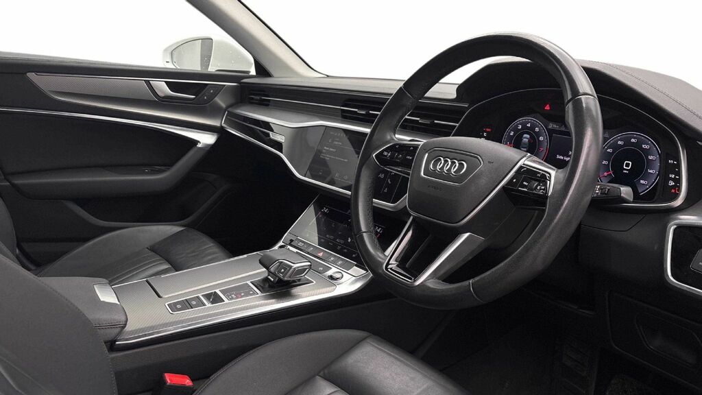Audi A6 Saloon YP72ZFF White #6