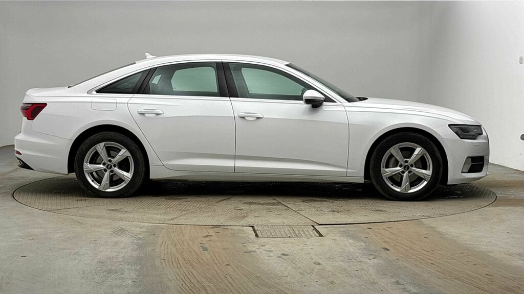 Audi A6 Saloon YP72ZFF White #4