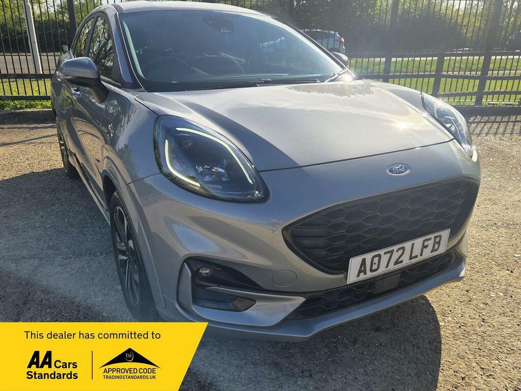 Ford Puma 1.0T Ecoboost Mhev St-line Euro 6 S S Silver