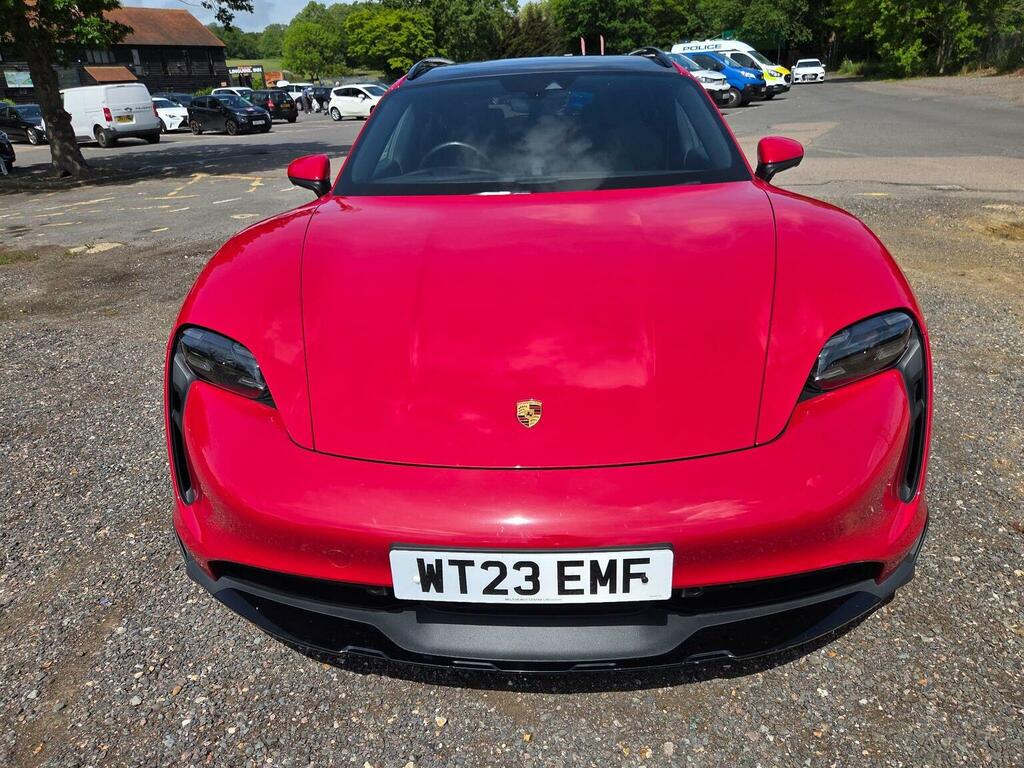Porsche Taycan Performance Plus 93.4Kwh 4S Cross Turismo 4Wd WT23EMF Red #3