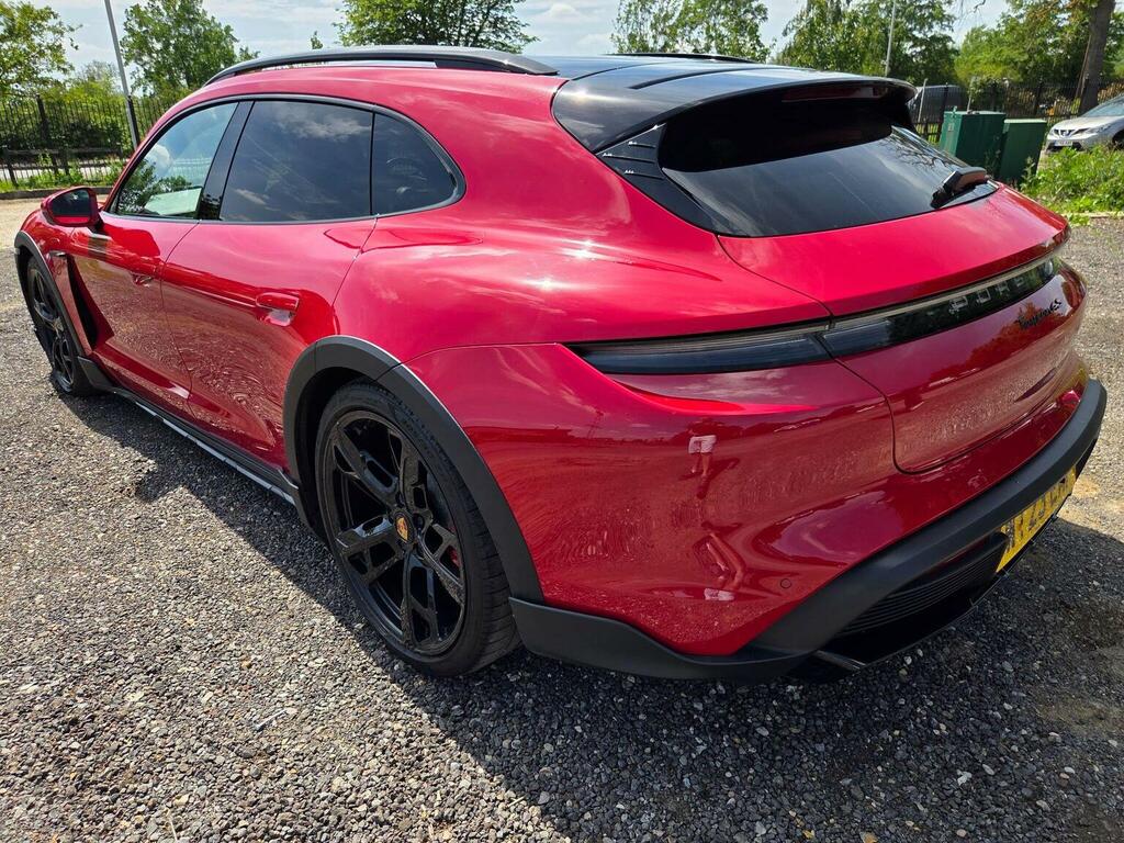 Porsche Taycan Performance Plus 93.4Kwh 4S Cross Turismo 4Wd WT23EMF Red #5