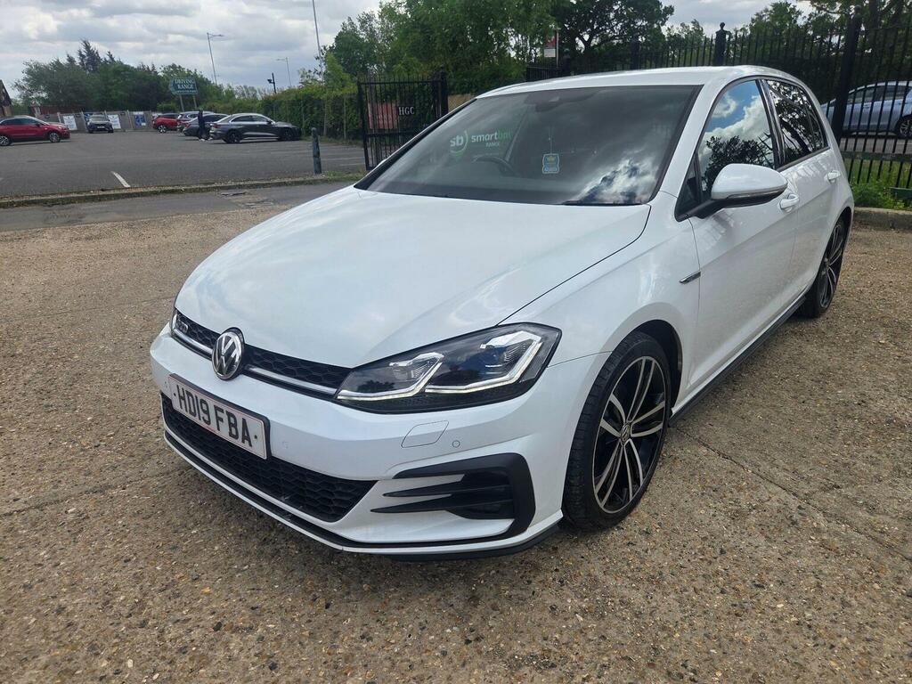 Volkswagen Golf 2.0 Tdi Gtd Dsg Euro 6 S S HD19FBA White #3