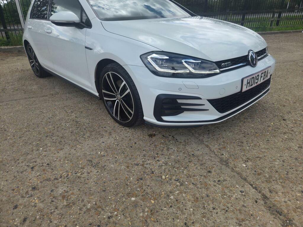 Volkswagen Golf 2.0 Tdi Gtd Dsg Euro 6 S S HD19FBA White #5