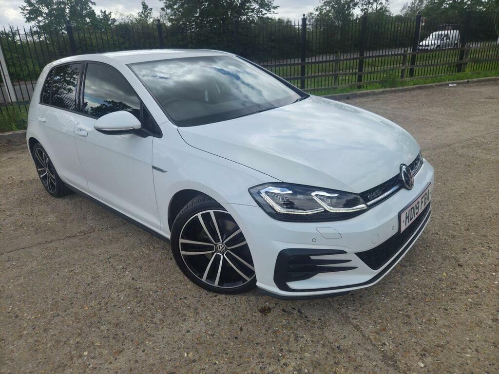 Volkswagen Golf 2.0 Tdi Gtd Dsg Euro 6 S S HD19FBA White #6