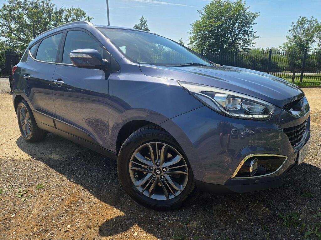 Hyundai Ix35 2.0 Crdi Se 4Wd Euro 5 Nav GY15KVW Blue #6