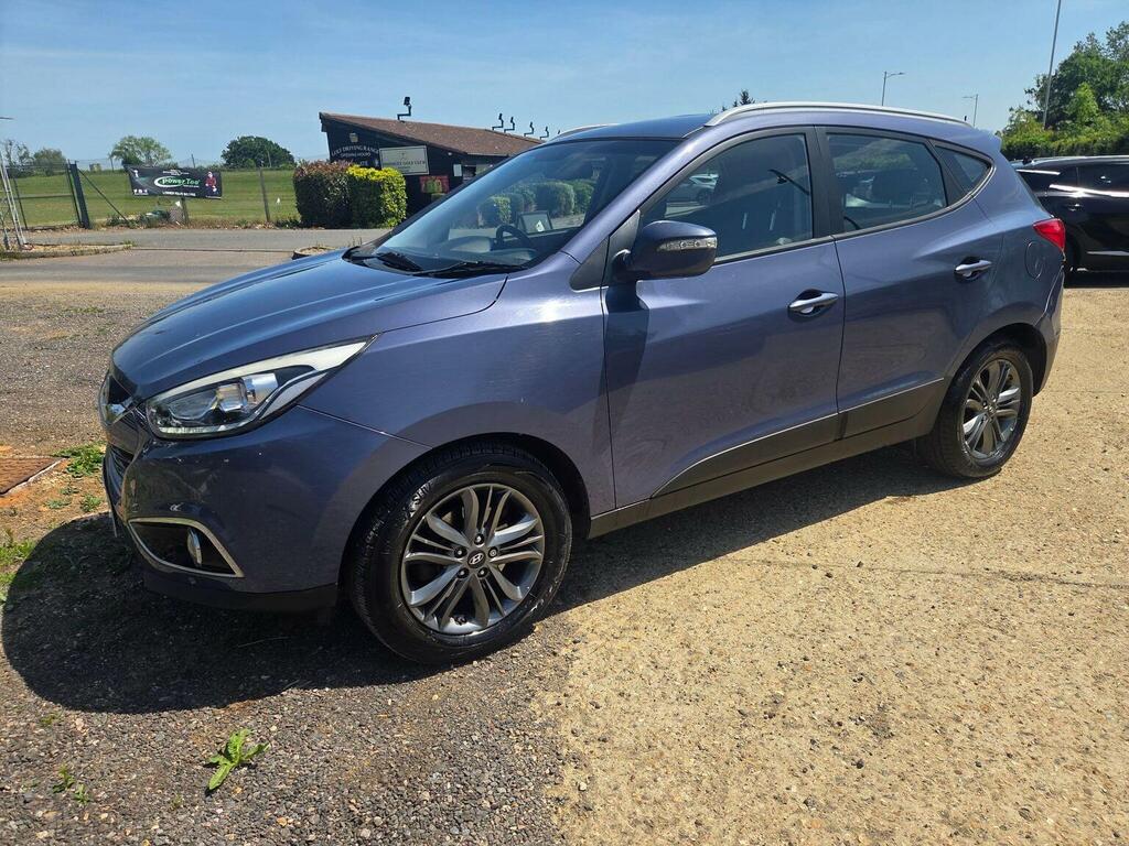 Hyundai Ix35 2.0 Crdi Se 4Wd Euro 5 Nav GY15KVW Blue #4