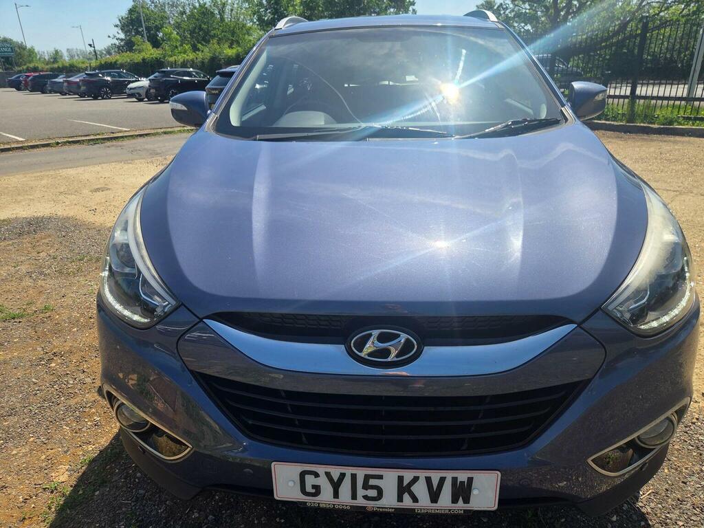 Hyundai Ix35 2.0 Crdi Se 4Wd Euro 5 Nav GY15KVW Blue #3