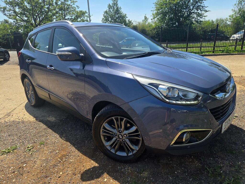 Hyundai Ix35 2.0 Crdi Se 4Wd Euro 5 Nav GY15KVW Blue #2