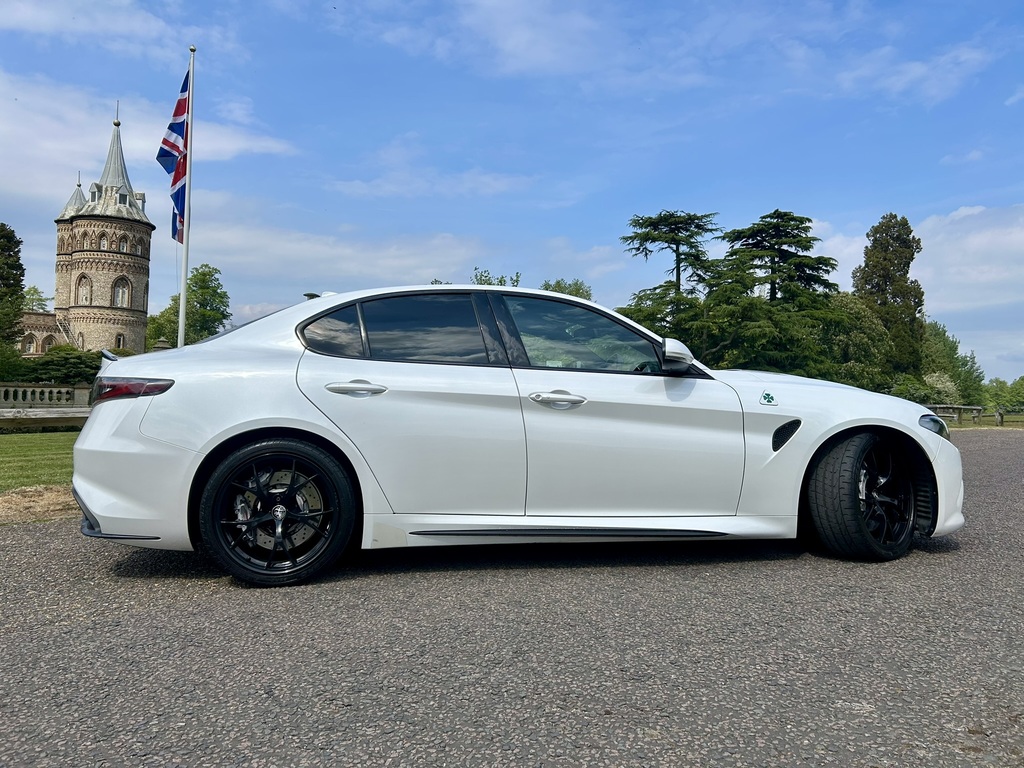 Alfa Romeo Giulia 2.9 V6 Bi-turbo Quadrifoglio Saloon Gpf White #5