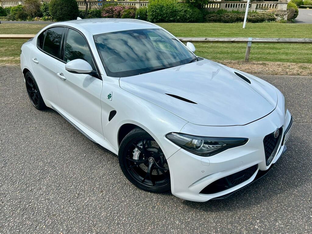 Alfa Romeo Giulia 2.9 V6 Bi-turbo Quadrifoglio Saloon Gpf White #6
