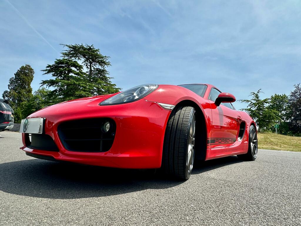 Porsche Cayman Coupe Silver #15