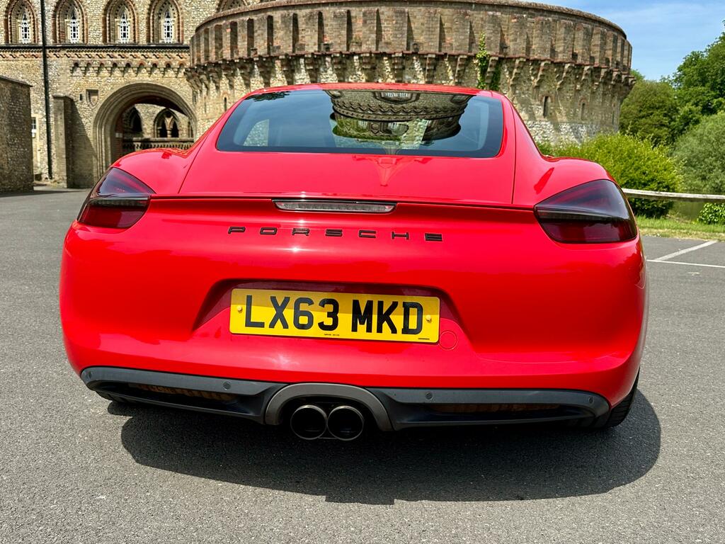 Porsche Cayman Coupe Silver #8