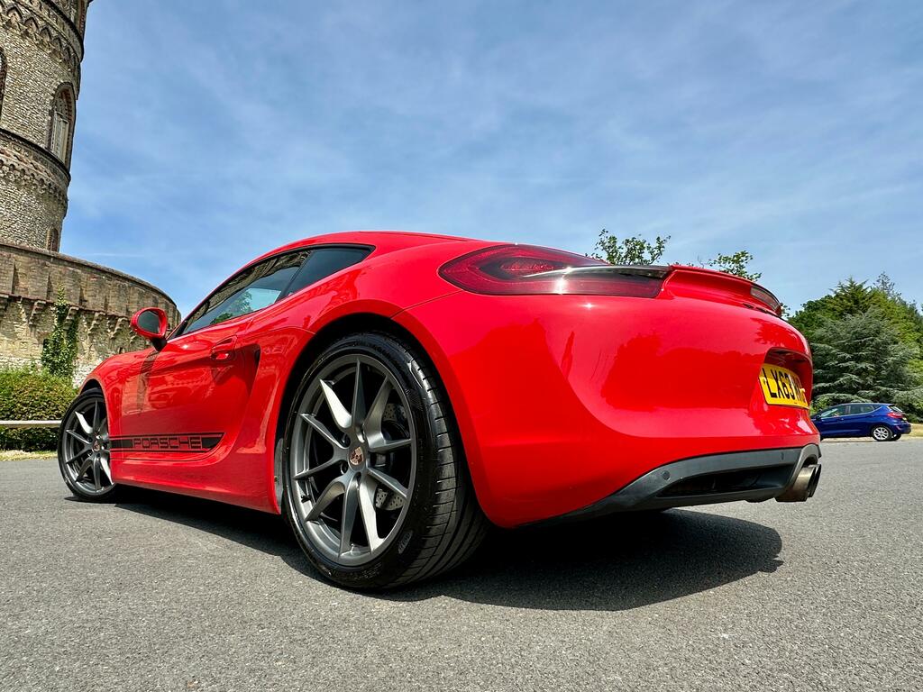 Porsche Cayman Coupe Silver #14