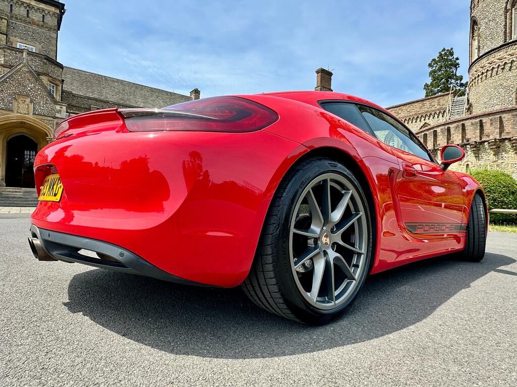 Porsche Cayman Coupe Silver #13