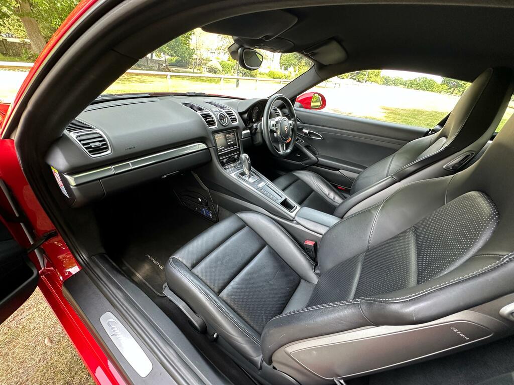 Porsche Cayman Coupe Silver #25