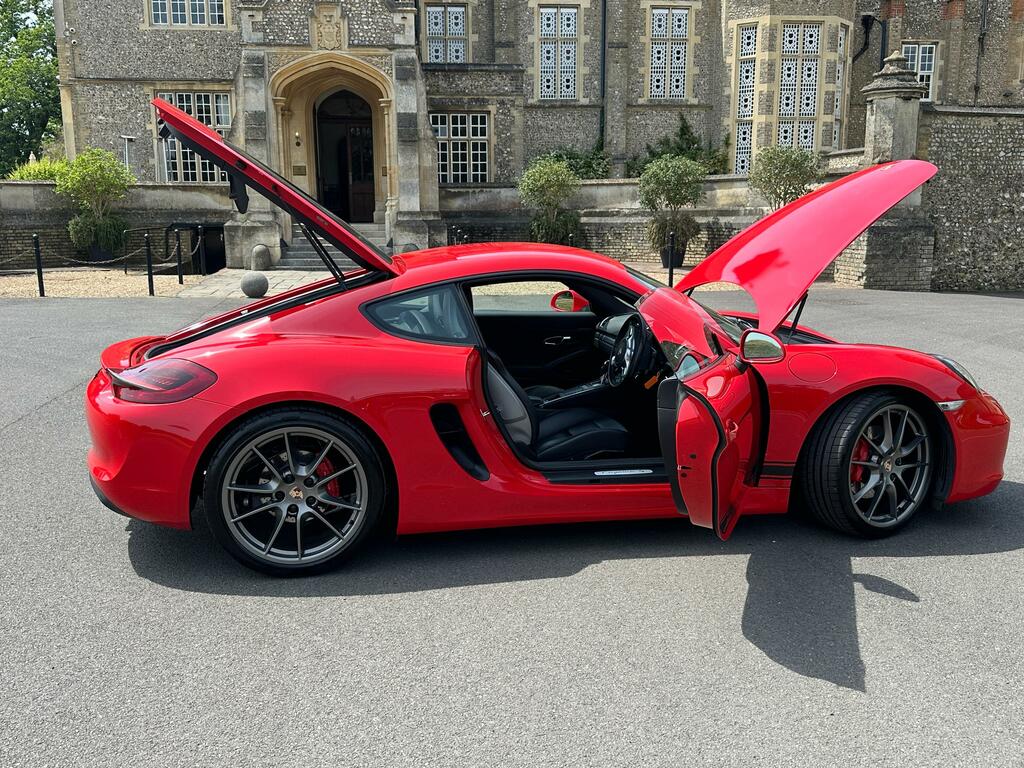 Porsche Cayman Coupe Silver #17