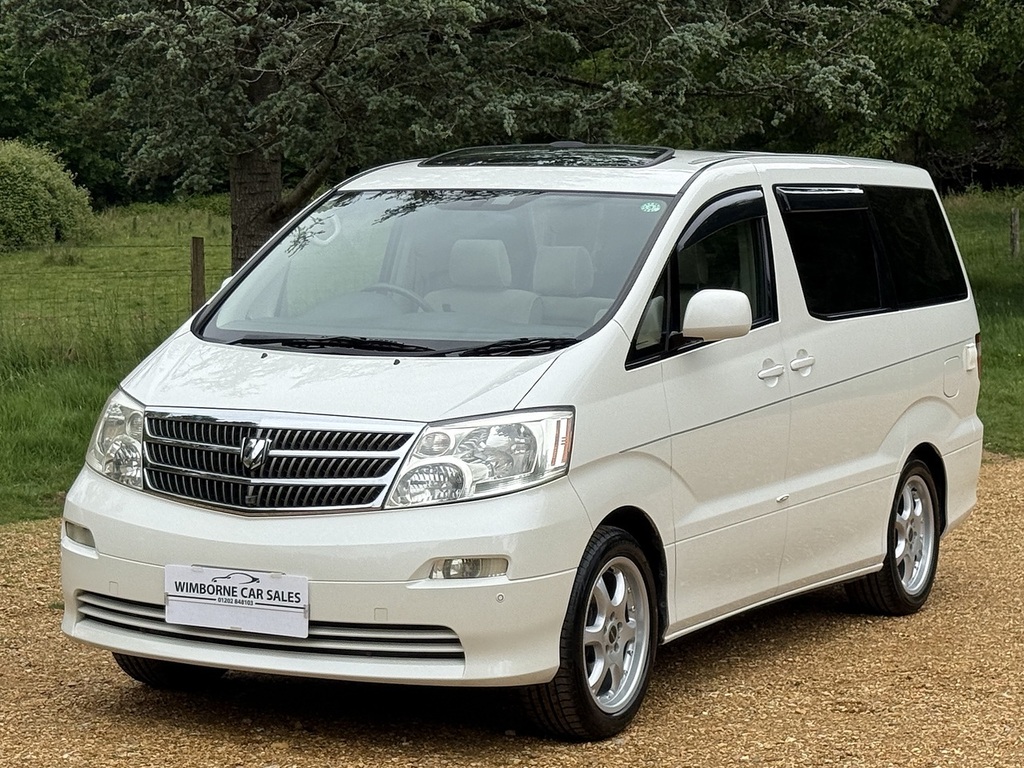 Toyota Alphard White #5