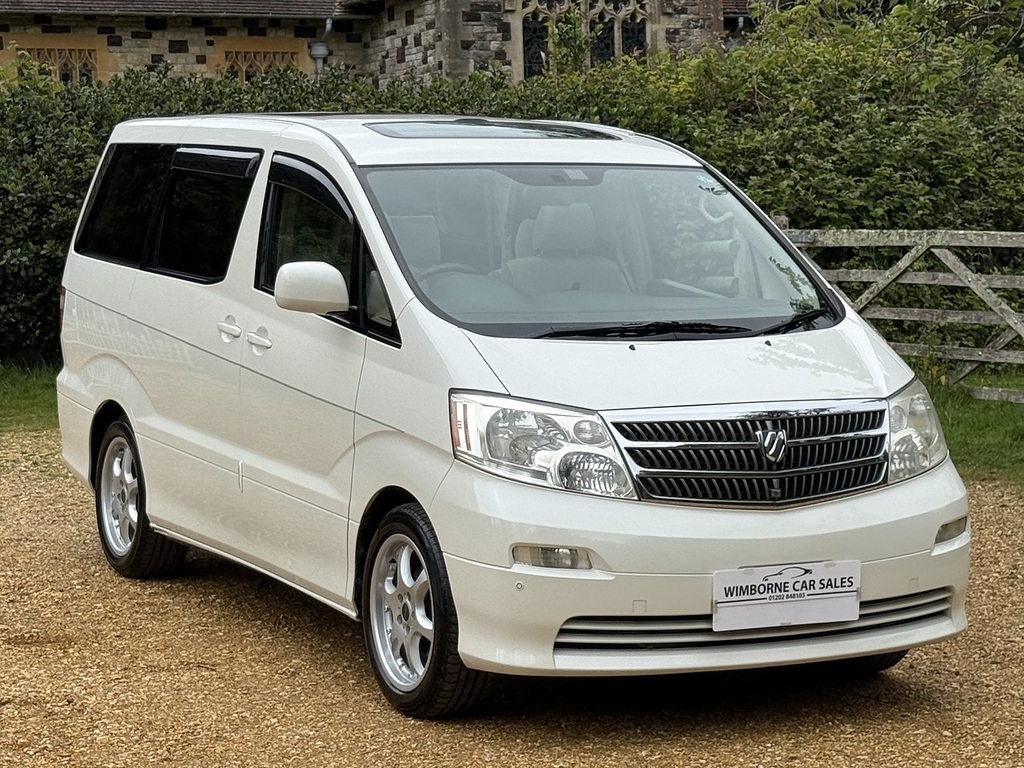 Toyota Alphard White #1