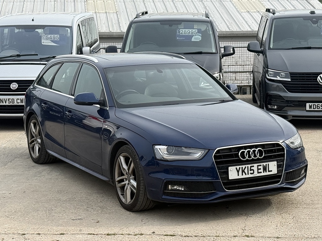 Audi A4 Avant Tdi S Line Blue