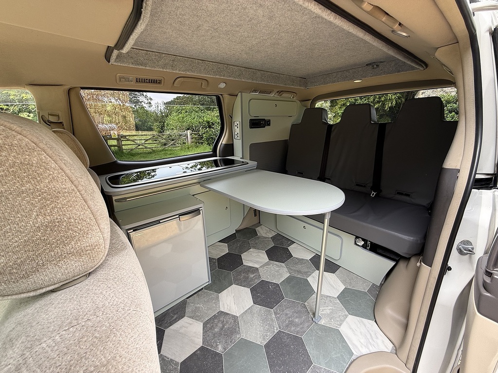 Toyota Alphard 2.4L Hybrid Pop Top Camper White #2