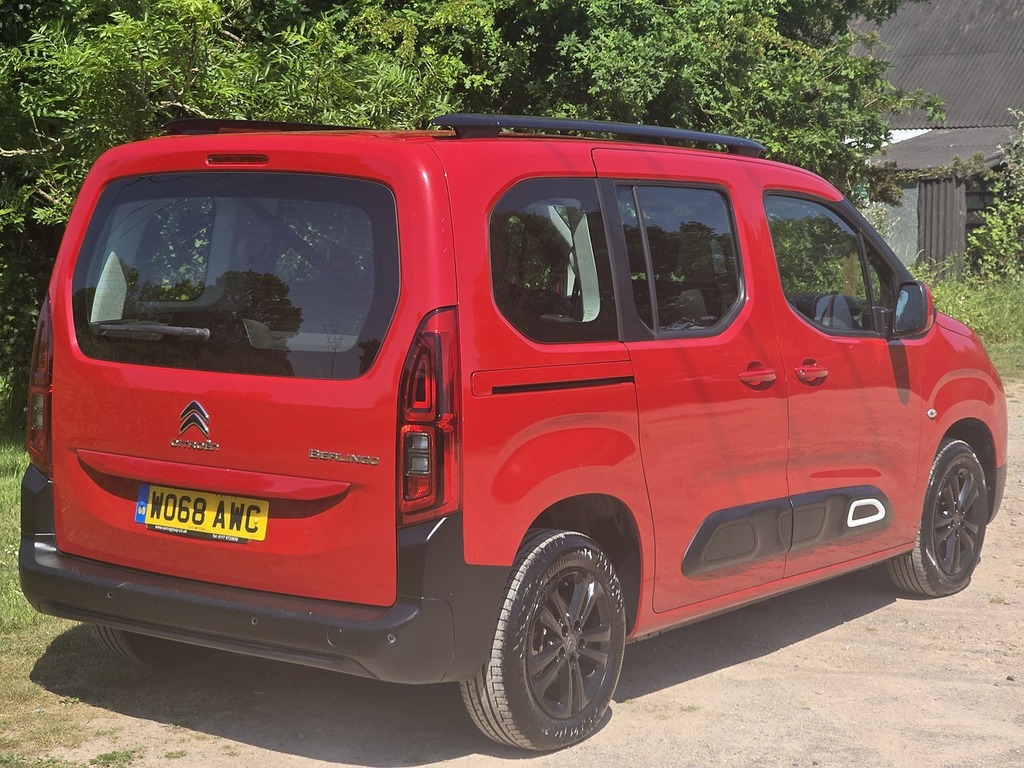 Citroen Berlingo Bluehdi Flair WO68AWC Red #5
