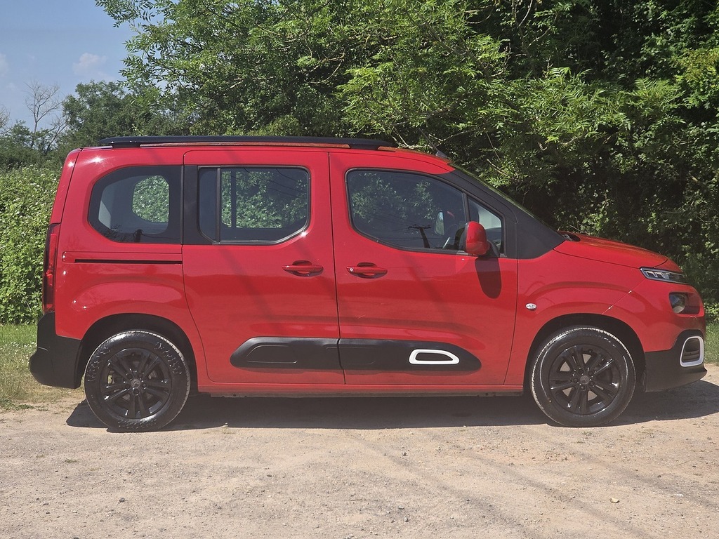 Citroen Berlingo Bluehdi Flair WO68AWC Red #6