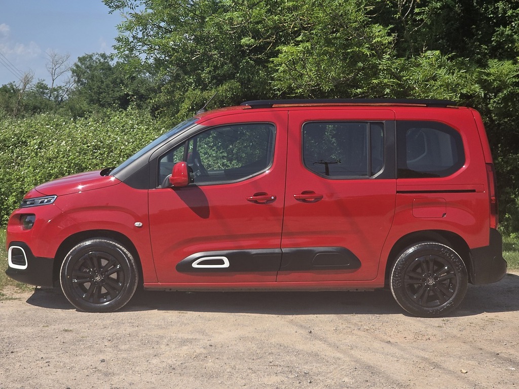 Citroen Berlingo Bluehdi Flair WO68AWC Red #4