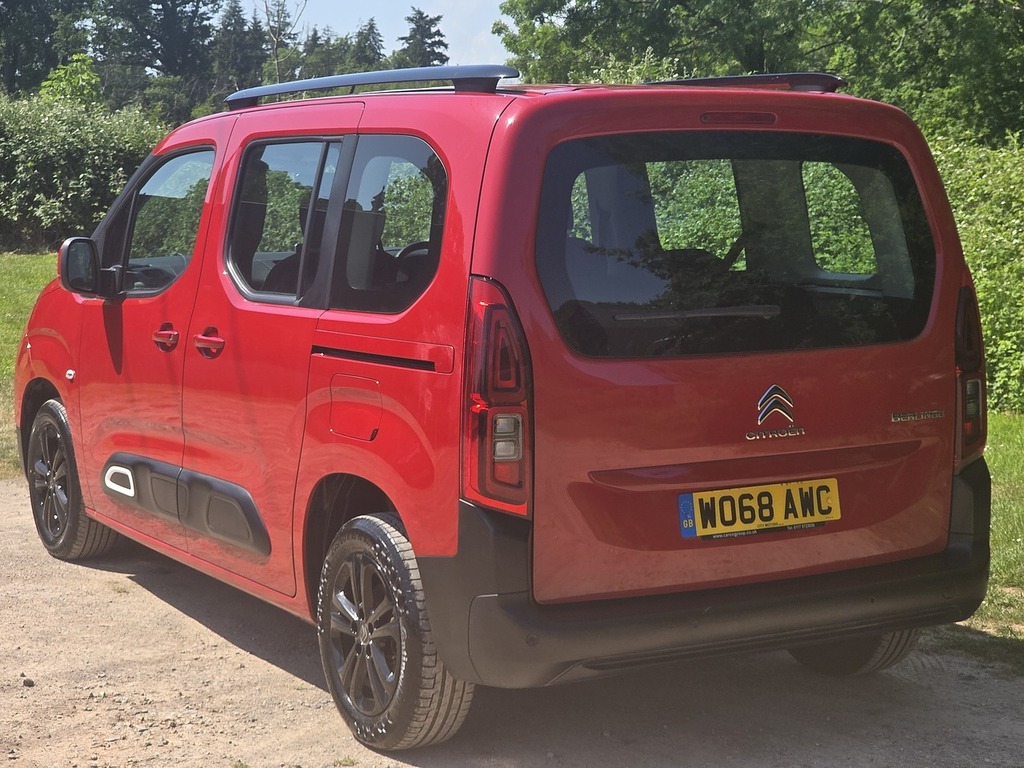 Citroen Berlingo Bluehdi Flair WO68AWC Red #3