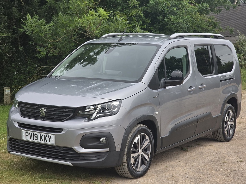 Peugeot Rifter Bluehdi Gt Line PV19KKY Grey #4