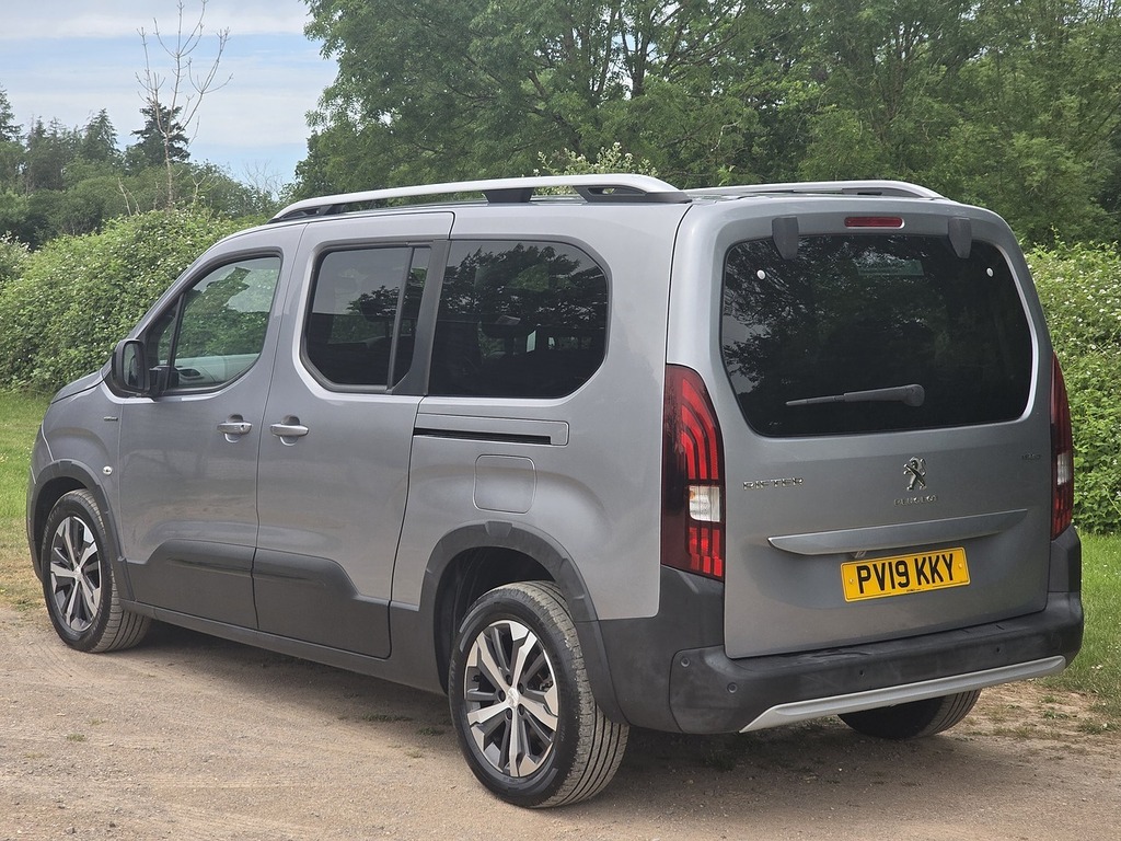 Peugeot Rifter Bluehdi Gt Line PV19KKY Grey #2