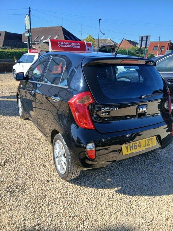 Kia Picanto 1.0 Vr7 - 2014 64 YH64JZT Black #6