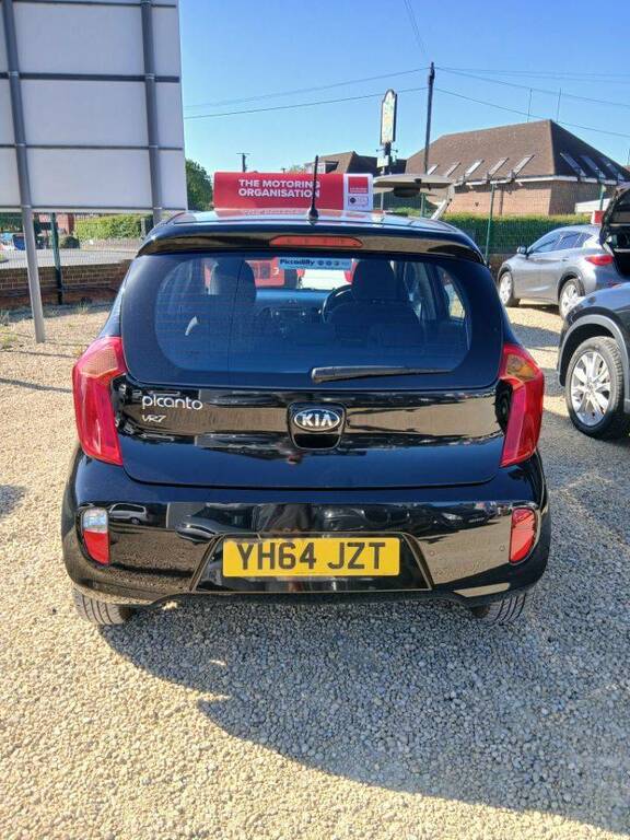 Kia Picanto 1.0 Vr7 - 2014 64 YH64JZT Black #5