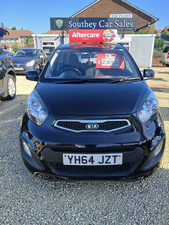 Kia Picanto 1.0 Vr7 - 2014 64 YH64JZT Black #2