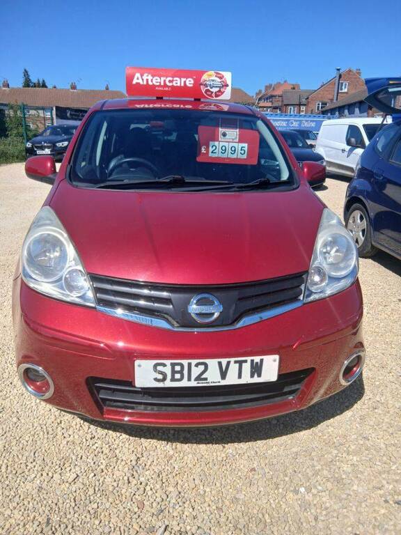 Nissan Note 1.4 N-tec - 2012 12 SB12VTW Red #2