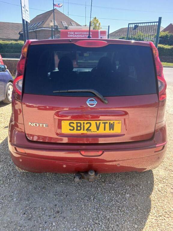 Nissan Note 1.4 N-tec - 2012 12 SB12VTW Red #5