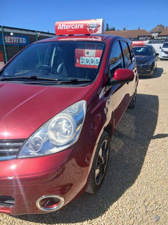 Nissan Note 1.4 N-tec - 2012 12 Red