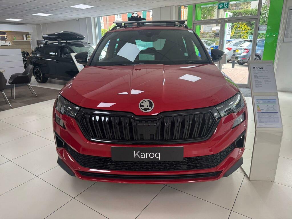 Skoda Karoq 1.5 Tsi Act Sportline Edition Dsg Euro 6 Ss Red #2