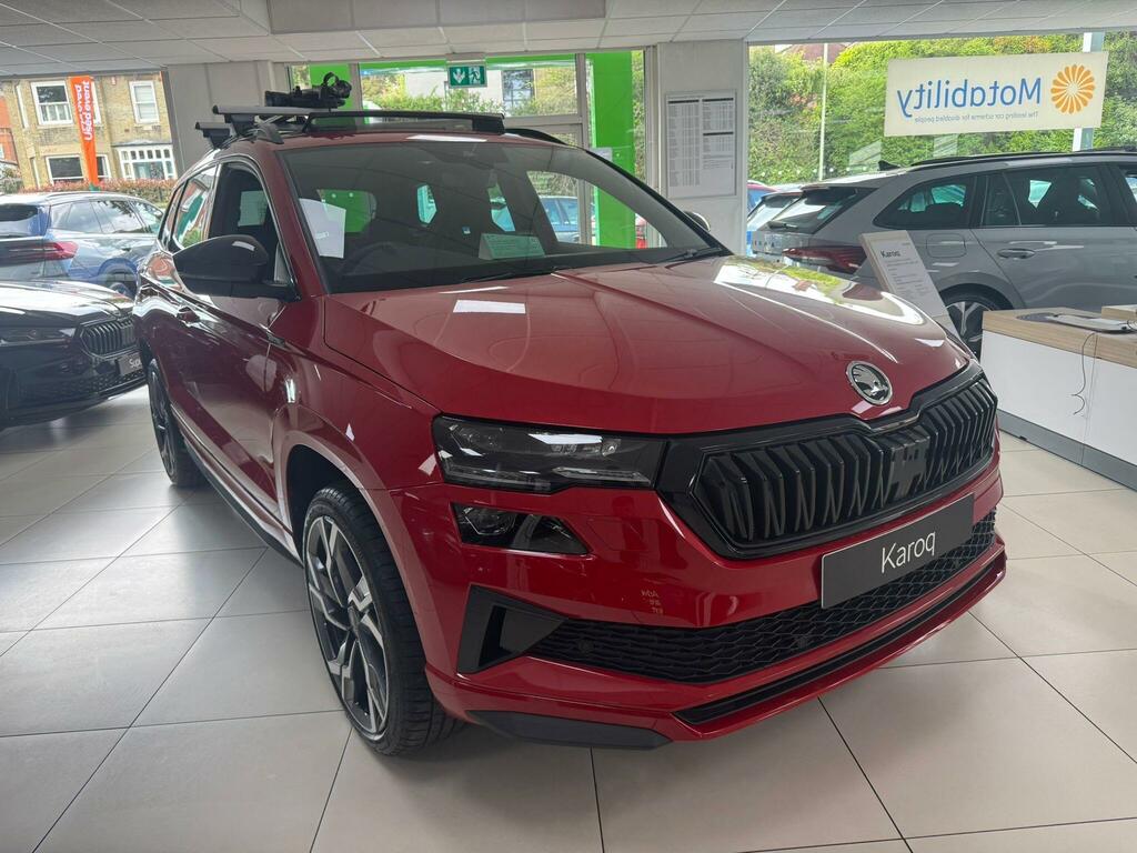 Skoda Karoq 1.5 Tsi Act Sportline Edition Dsg Euro 6 Ss Red